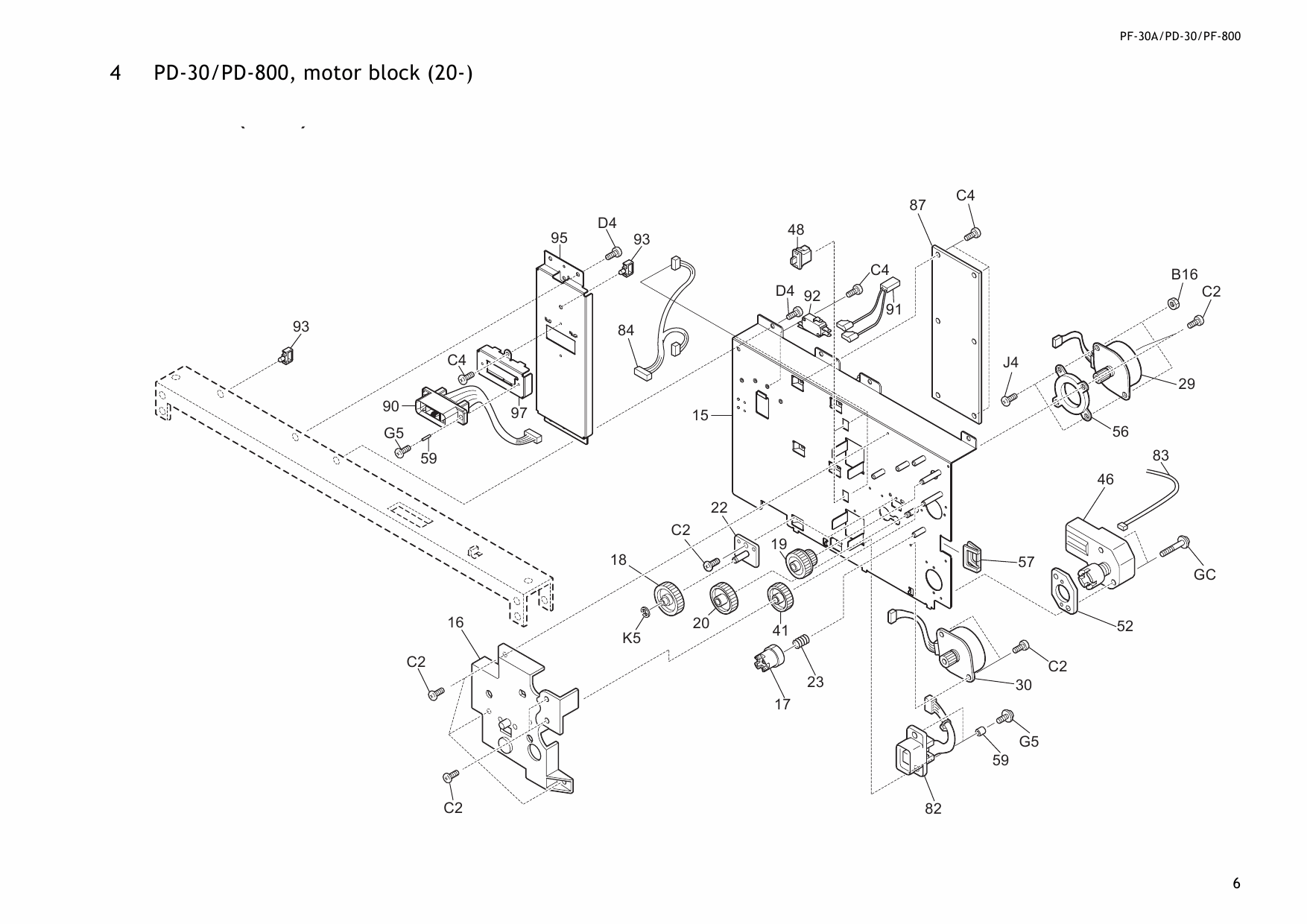 KYOCERA Options Paper-Feeder-PF-30A PD-30 800 Parts Manual-3